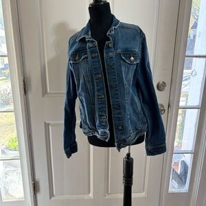 Classic Blue Denim Jacket freeborn universal thread XXL